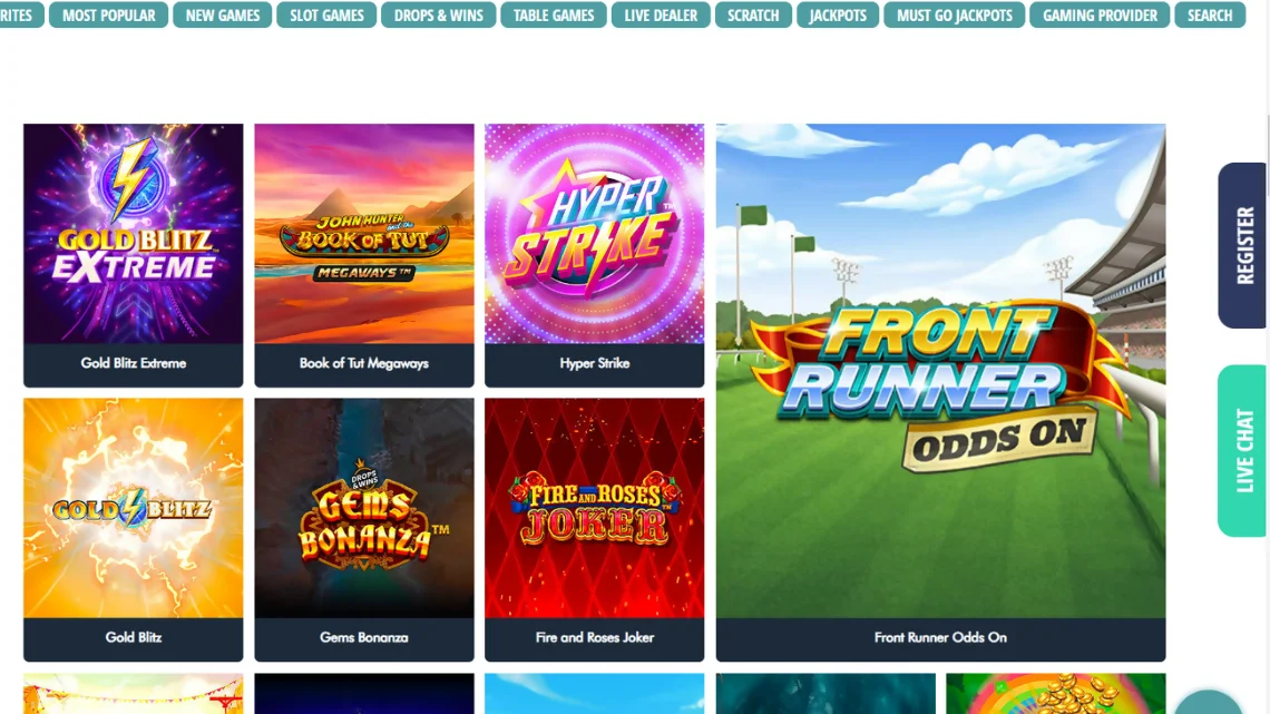 Jonny Jackpot games